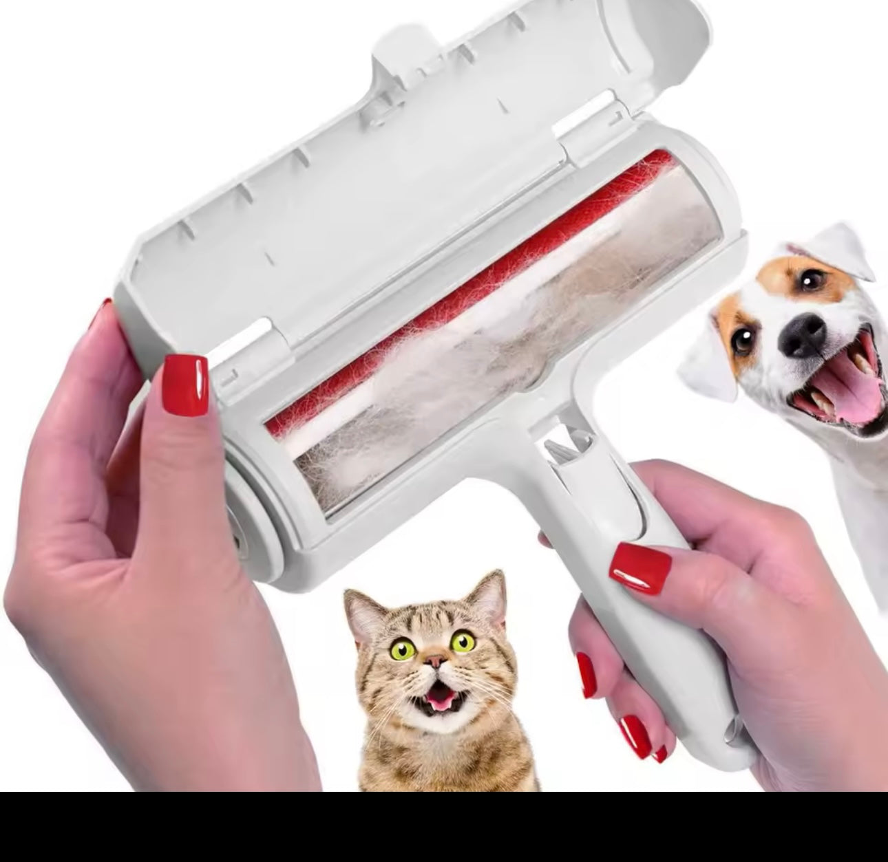 Trigged Pet Hair Remover Roller
